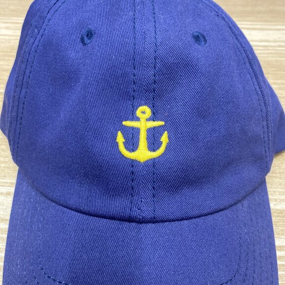 Vineyard Vines Mens Sail Nautical Baseball Cap Navy Adjustable Hat Embroidered - Picture 8 of 15